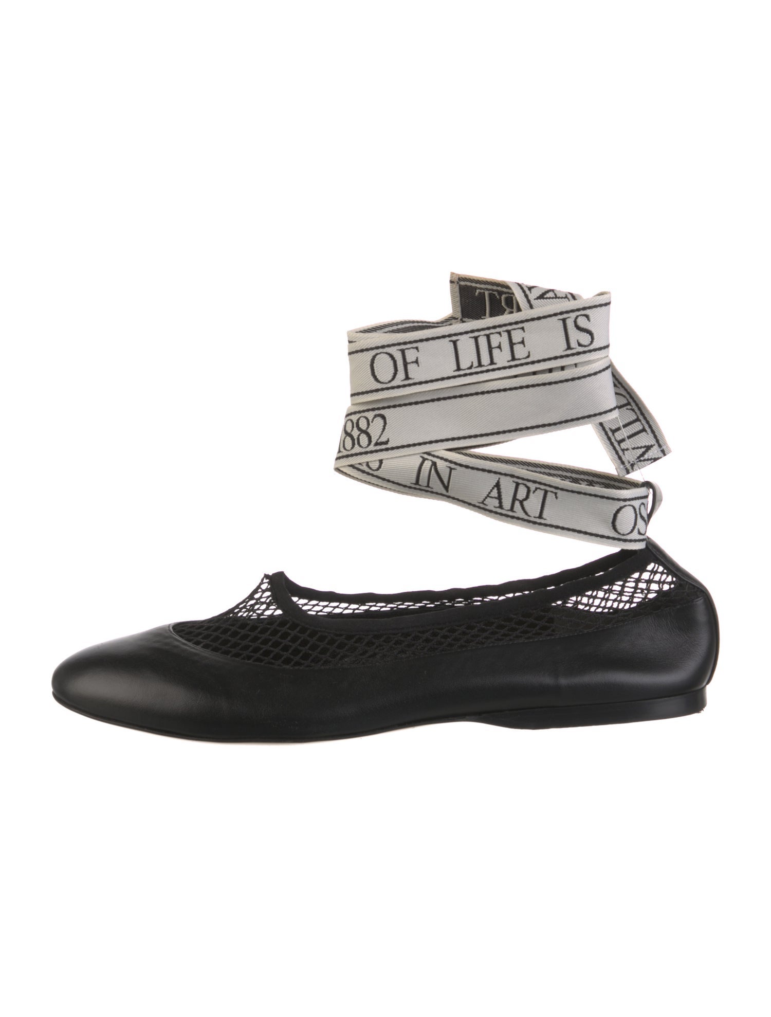 J.W. Anderson Leather Ballet Flats