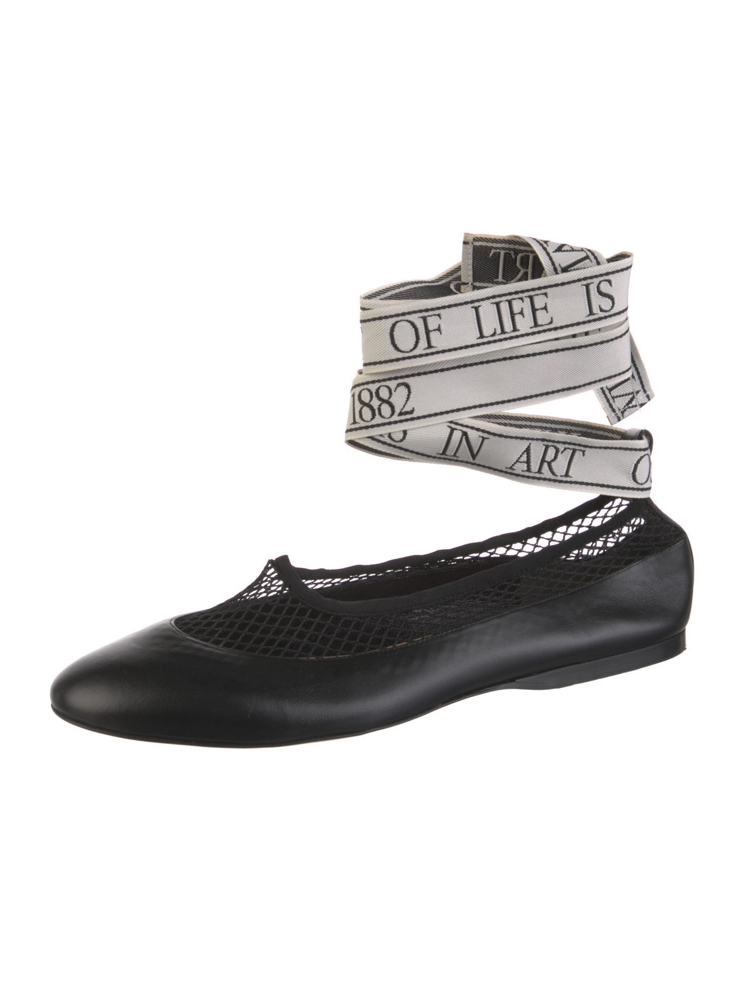 J.W. Anderson Leather Ballet Flats