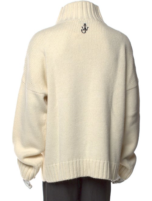 J.W. Anderson Colorblock Pattern Turtleneck Pullover