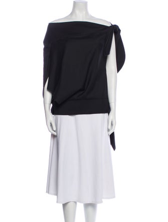 J.W. Anderson Wool Off-The-Shoulder Tunic