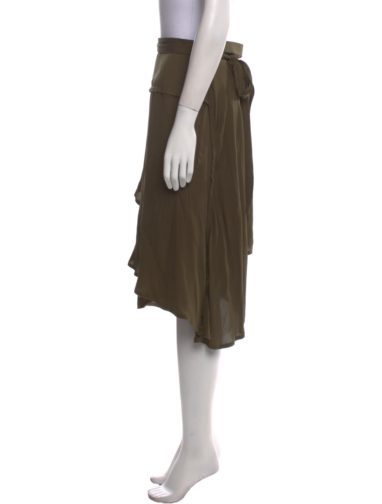 J.W. Anderson Silk Knee-Length Skirt