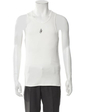 J.W. Anderson Scoop Neck Sleeveless Henley