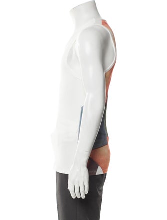 J.W. Anderson Scoop Neck Sleeveless Henley