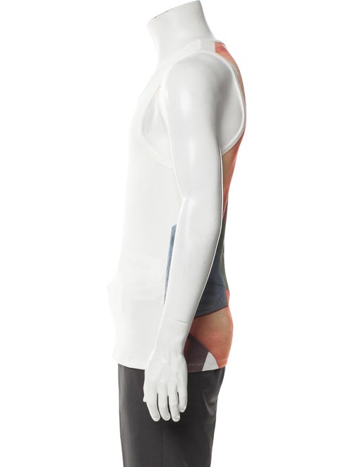 J.W. Anderson Scoop Neck Sleeveless Henley