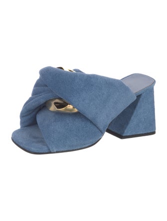 J.W. Anderson Denim Slides