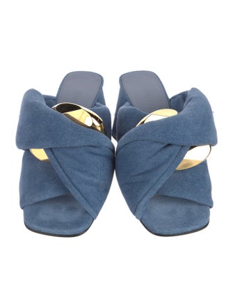 J.W. Anderson Denim Slides