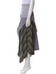 J.W. Anderson Striped Midi Length Skirt