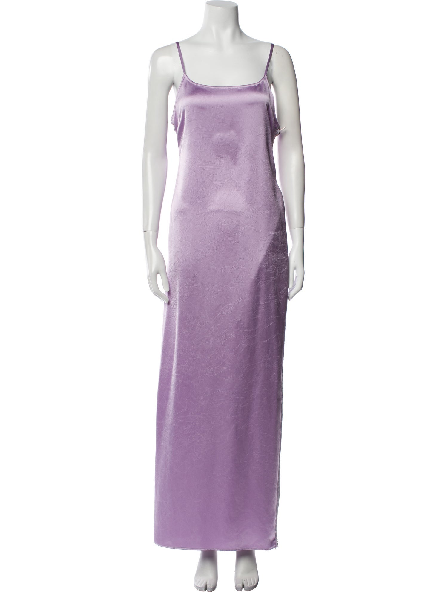 J.W. Anderson Square Neckline Long Dress