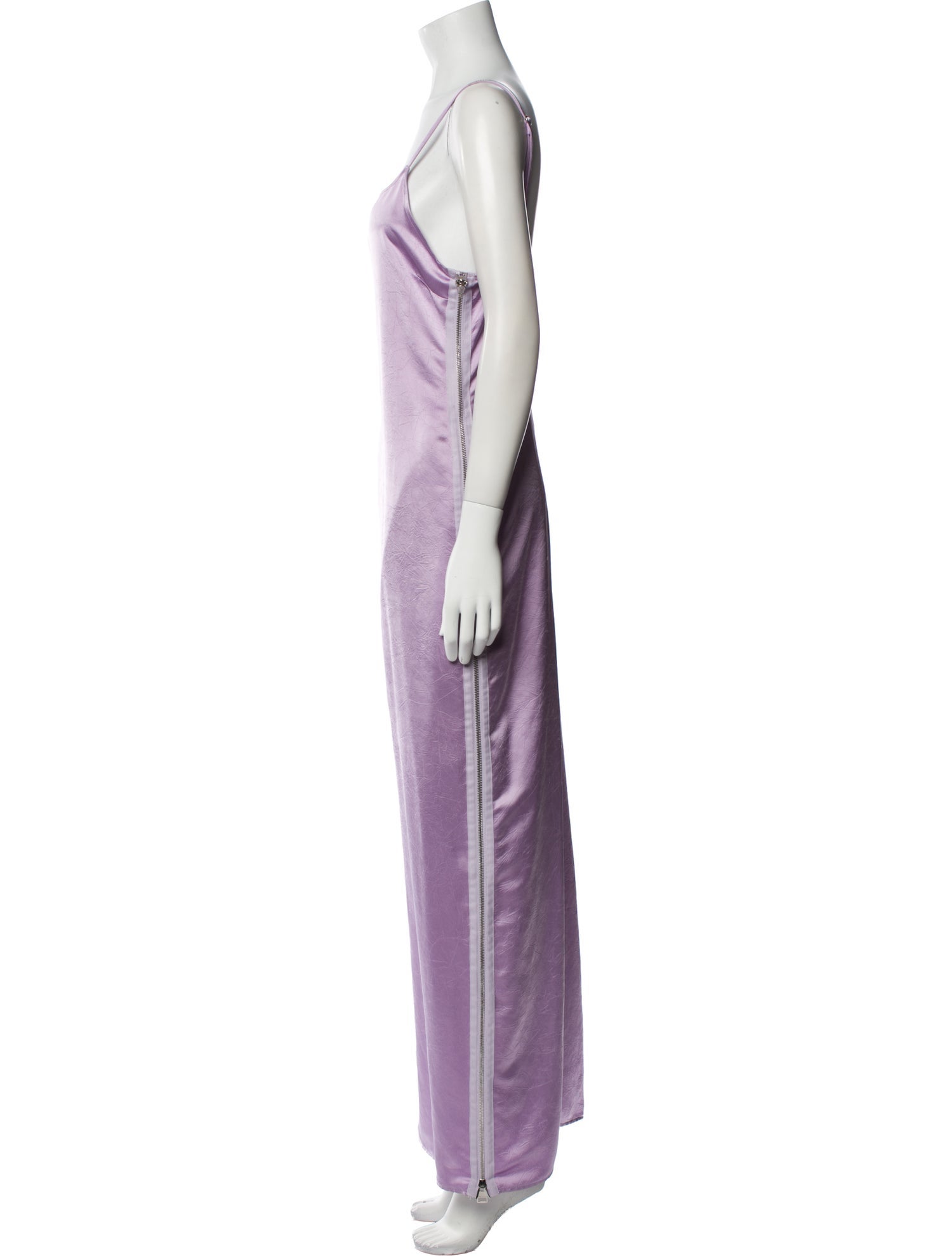 J.W. Anderson Square Neckline Long Dress