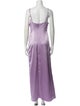 J.W. Anderson Square Neckline Long Dress