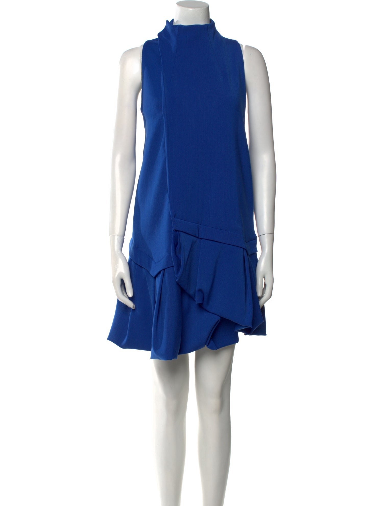 J.W. Anderson Mock Neck Mini Dress