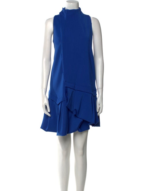 J.W. Anderson Mock Neck Mini Dress