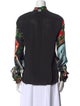J.W. Anderson Printed Tie Neck Blouse