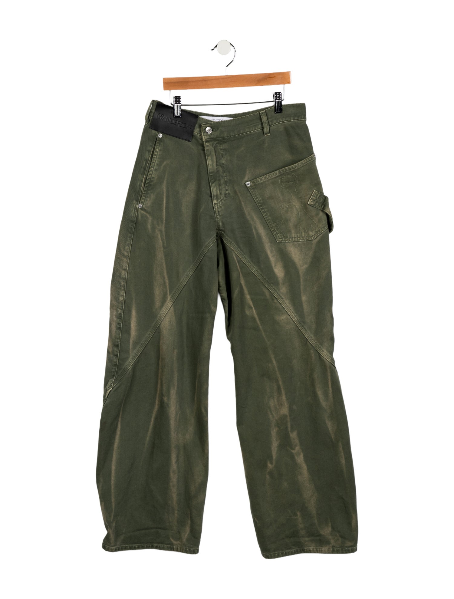 J.W. Anderson Mid-Rise Wide Leg Jeans