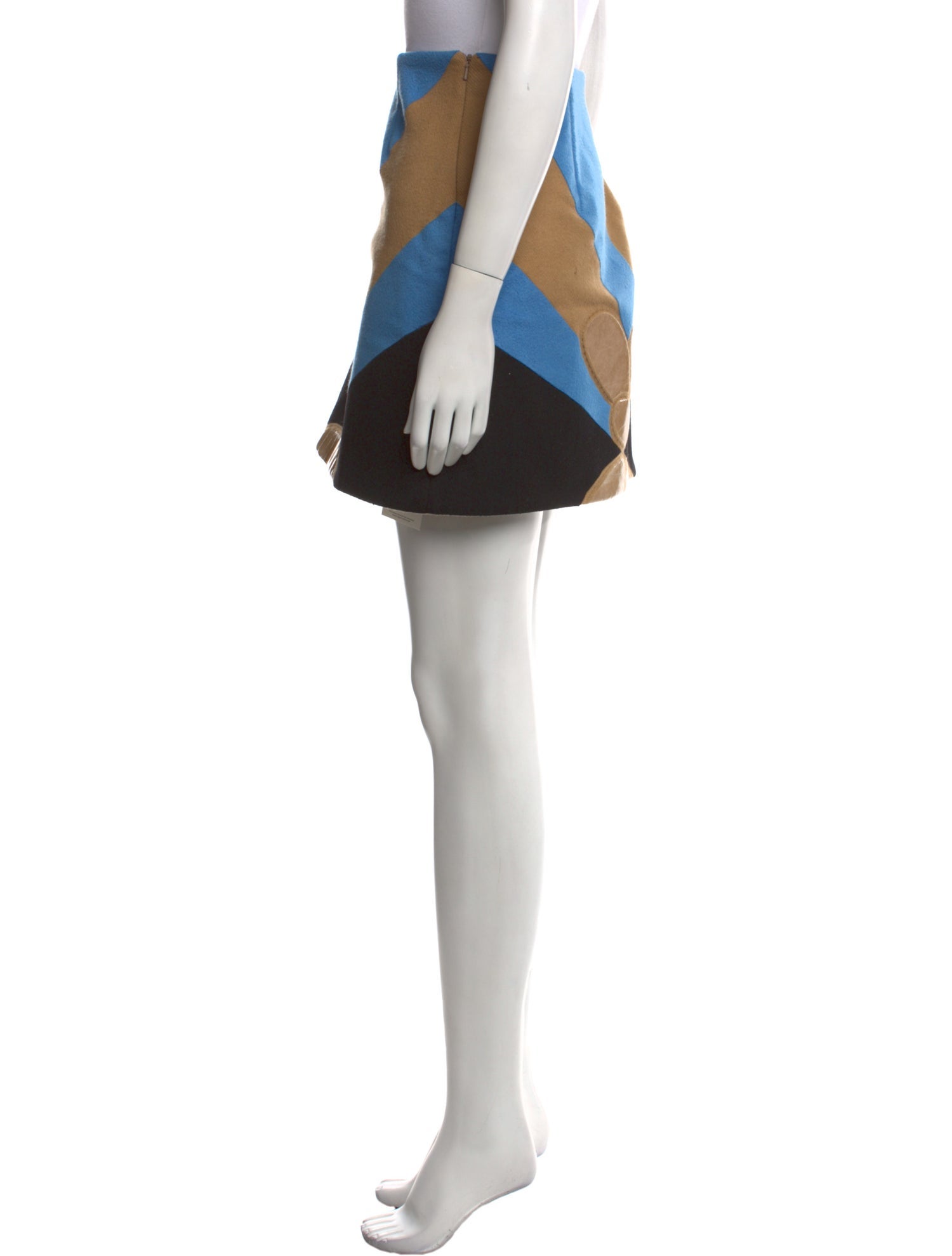 J.W. Anderson Wool Mini Skirt