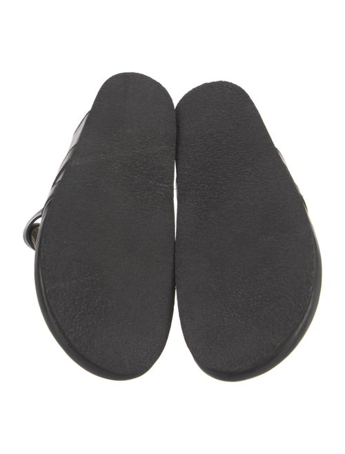 J.W. Anderson Leather Chain-Link Accents Mules