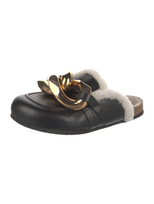 J.W. Anderson Leather Colorblock Pattern Mules