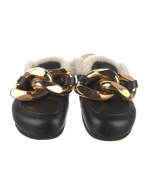 J.W. Anderson Leather Colorblock Pattern Mules