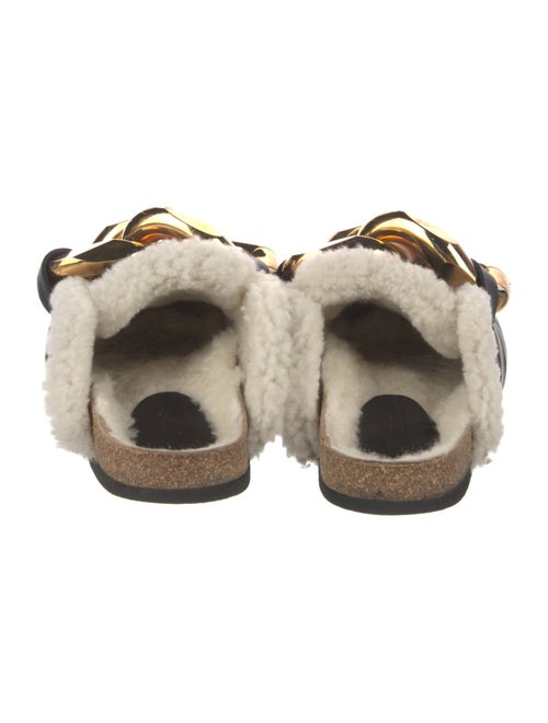 J.W. Anderson Leather Colorblock Pattern Mules