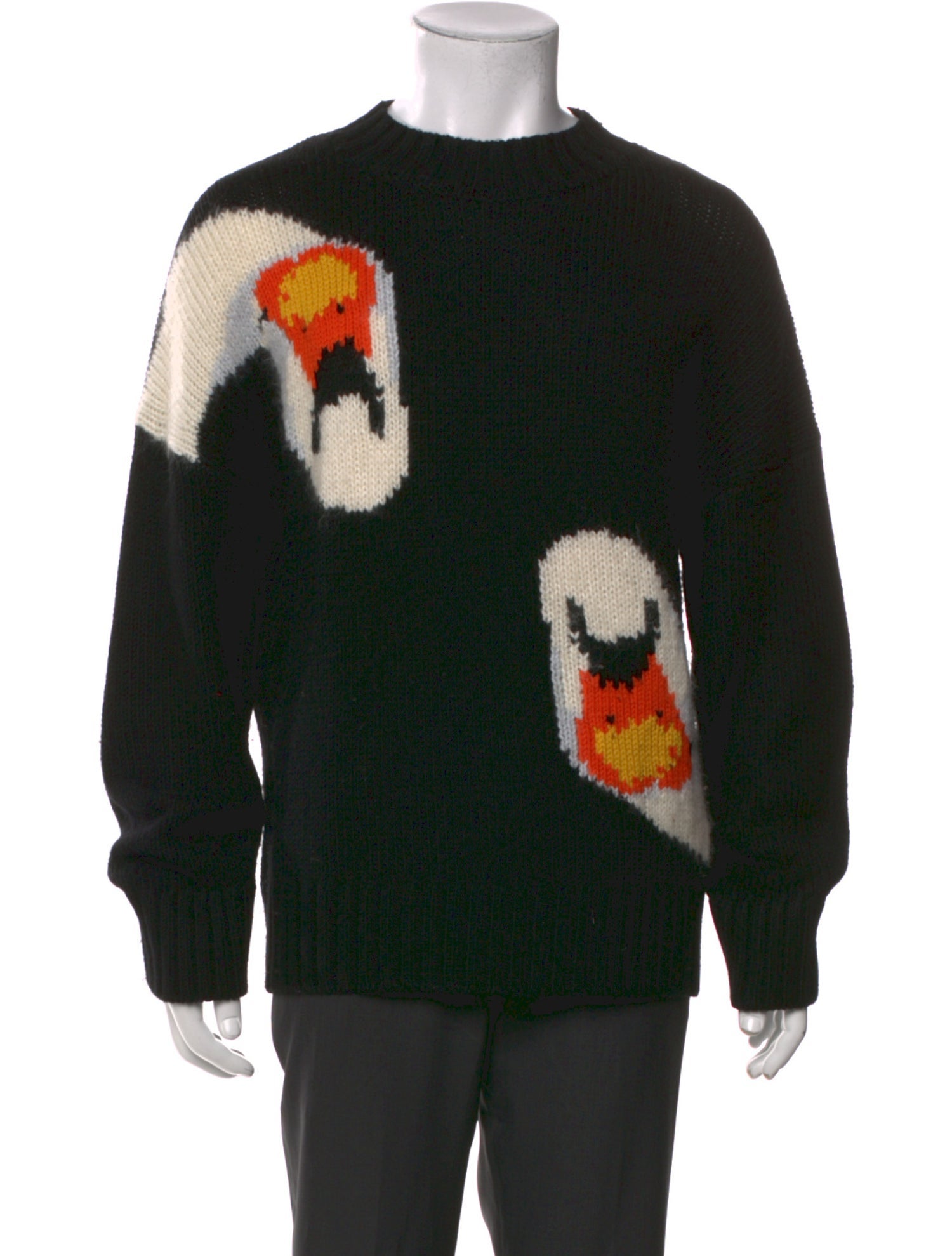 J.W. Anderson Wool Printed Cardigan