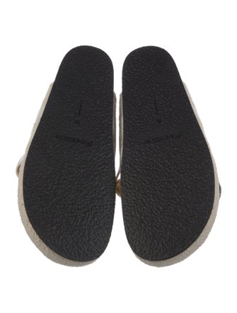 J.W. Anderson Leather Colorblock Pattern Mules