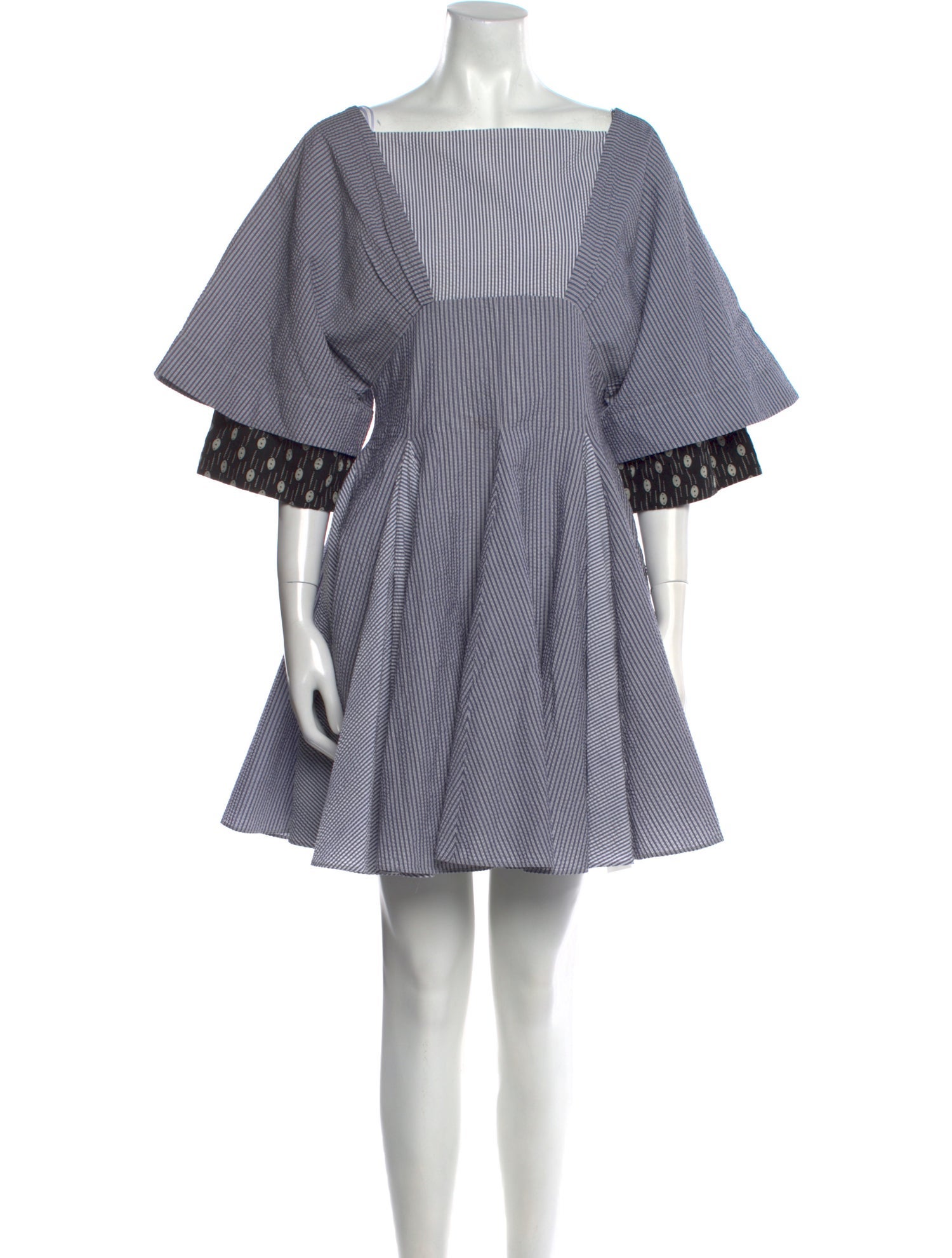 J.W. Anderson Striped Mini Dress