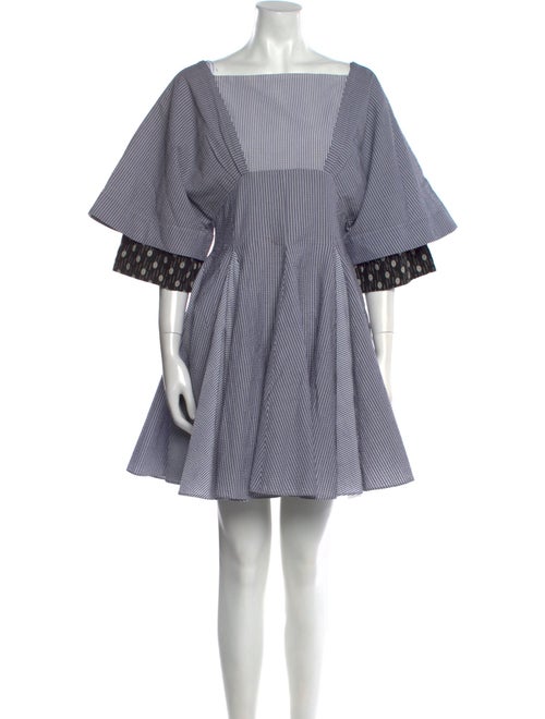 J.W. Anderson Striped Mini Dress