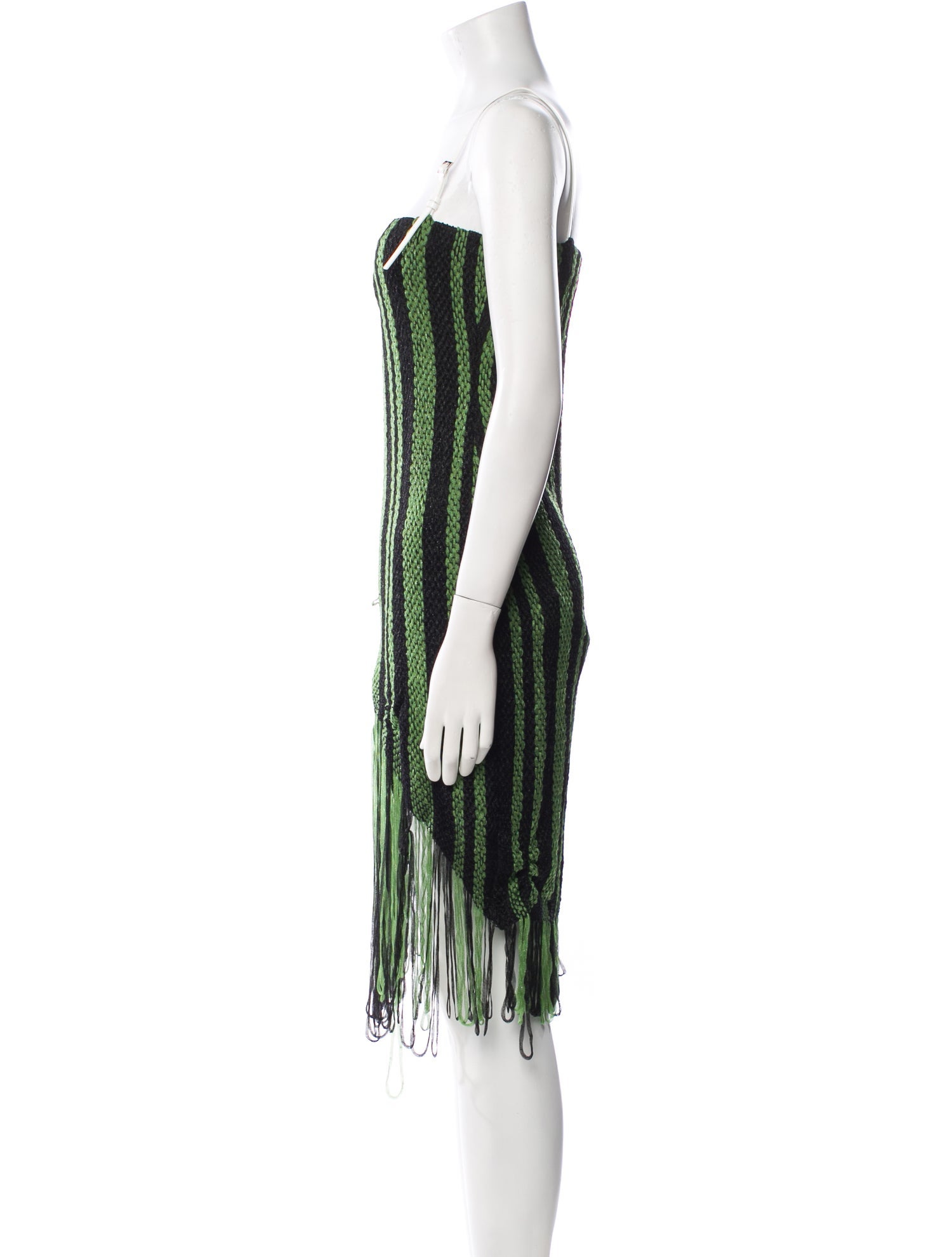J.W. Anderson Striped Knee-Length Dress