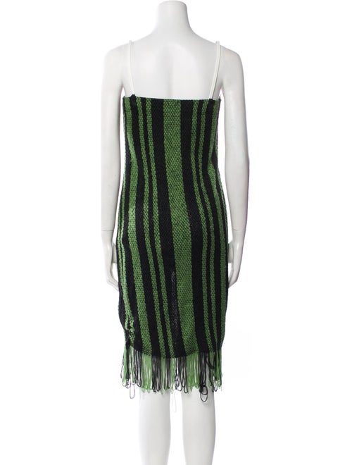 J.W. Anderson Striped Knee-Length Dress