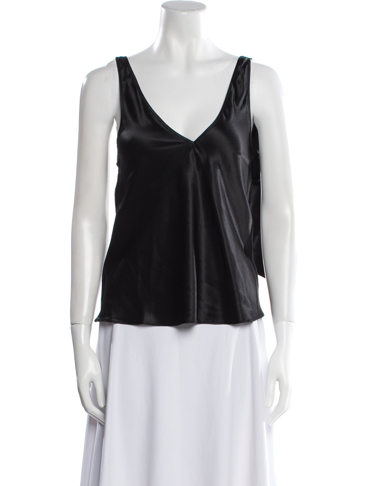 J.W. Anderson Silk V-Neck Top