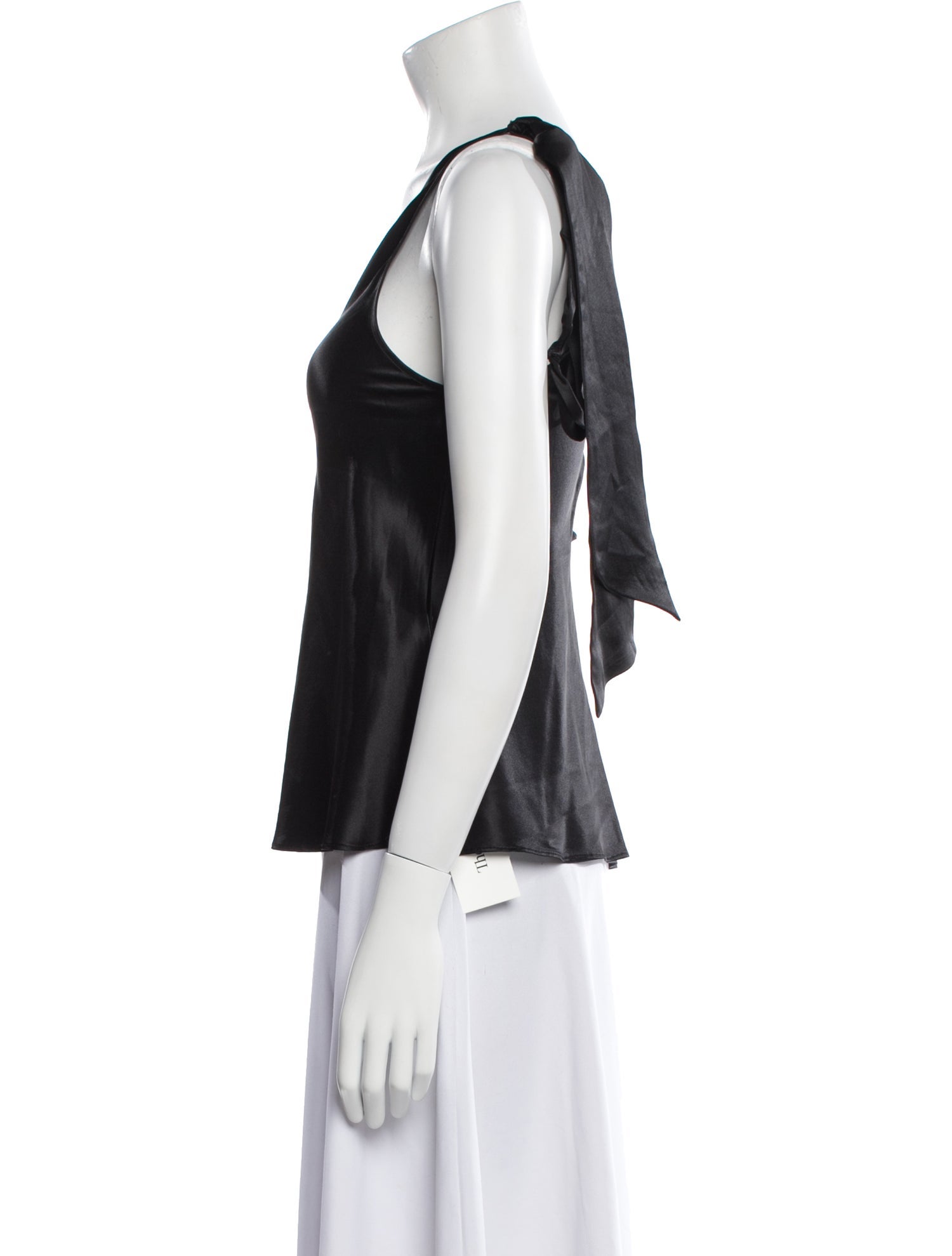 J.W. Anderson Silk V-Neck Top