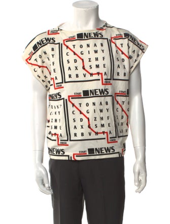 J.W. Anderson Graphic Print Crew Neck T-Shirt