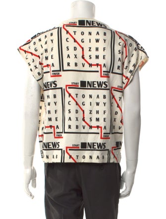 J.W. Anderson Graphic Print Crew Neck T-Shirt