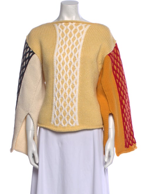 J.W. Anderson Virgin Wool Printed Sweater