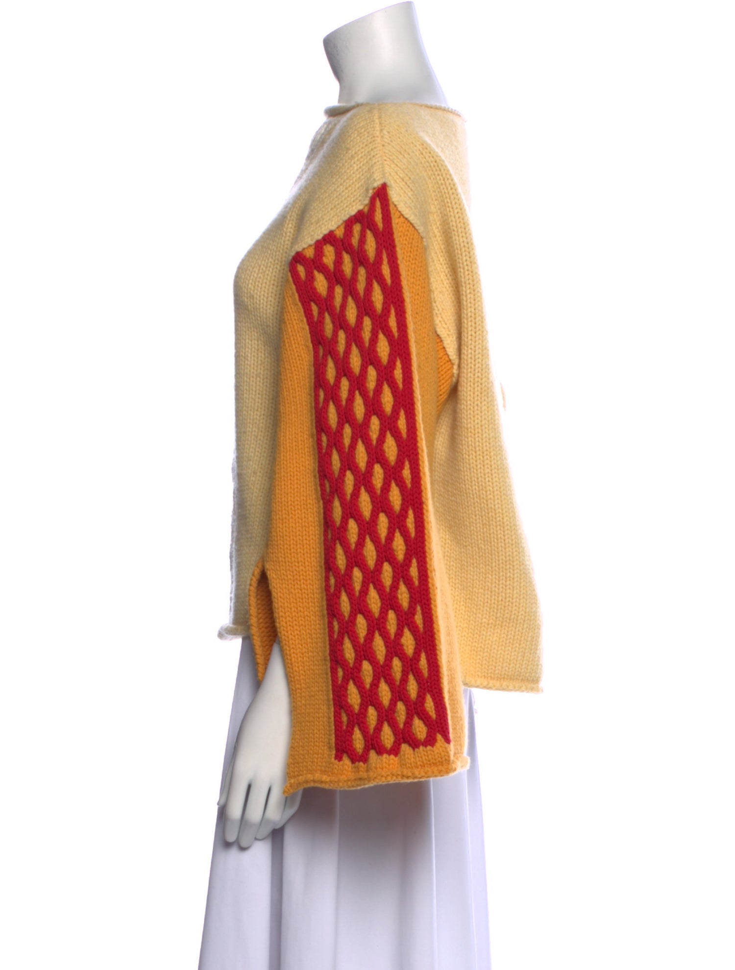 J.W. Anderson Virgin Wool Printed Sweater