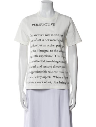 J.W. Anderson Graphic Print Crew Neck T-Shirt