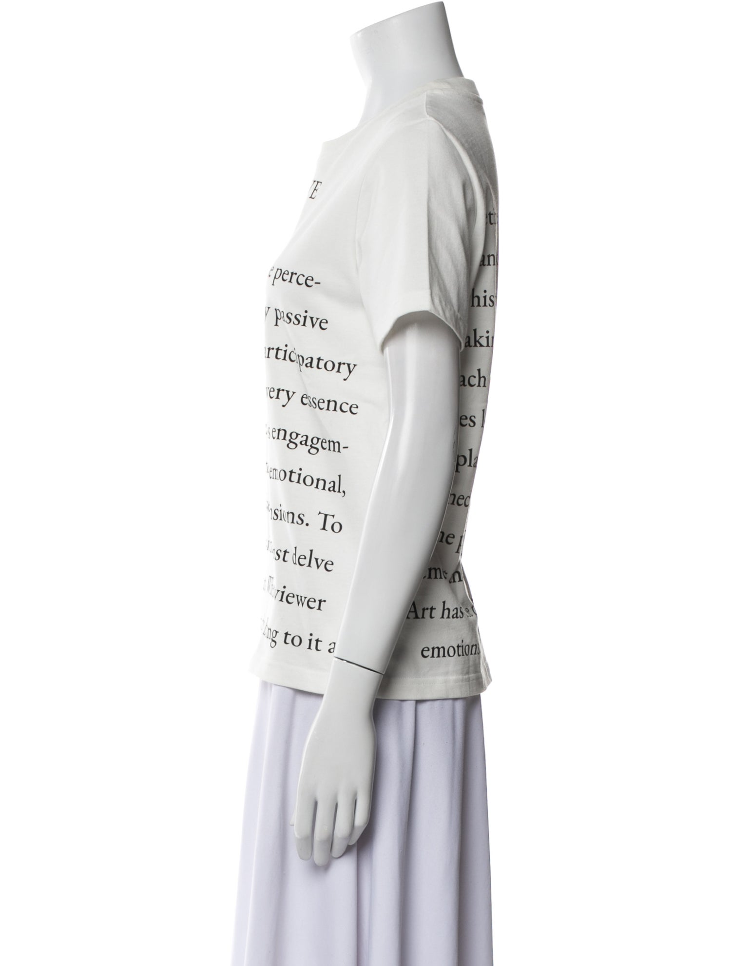 J.W. Anderson Graphic Print Crew Neck T-Shirt