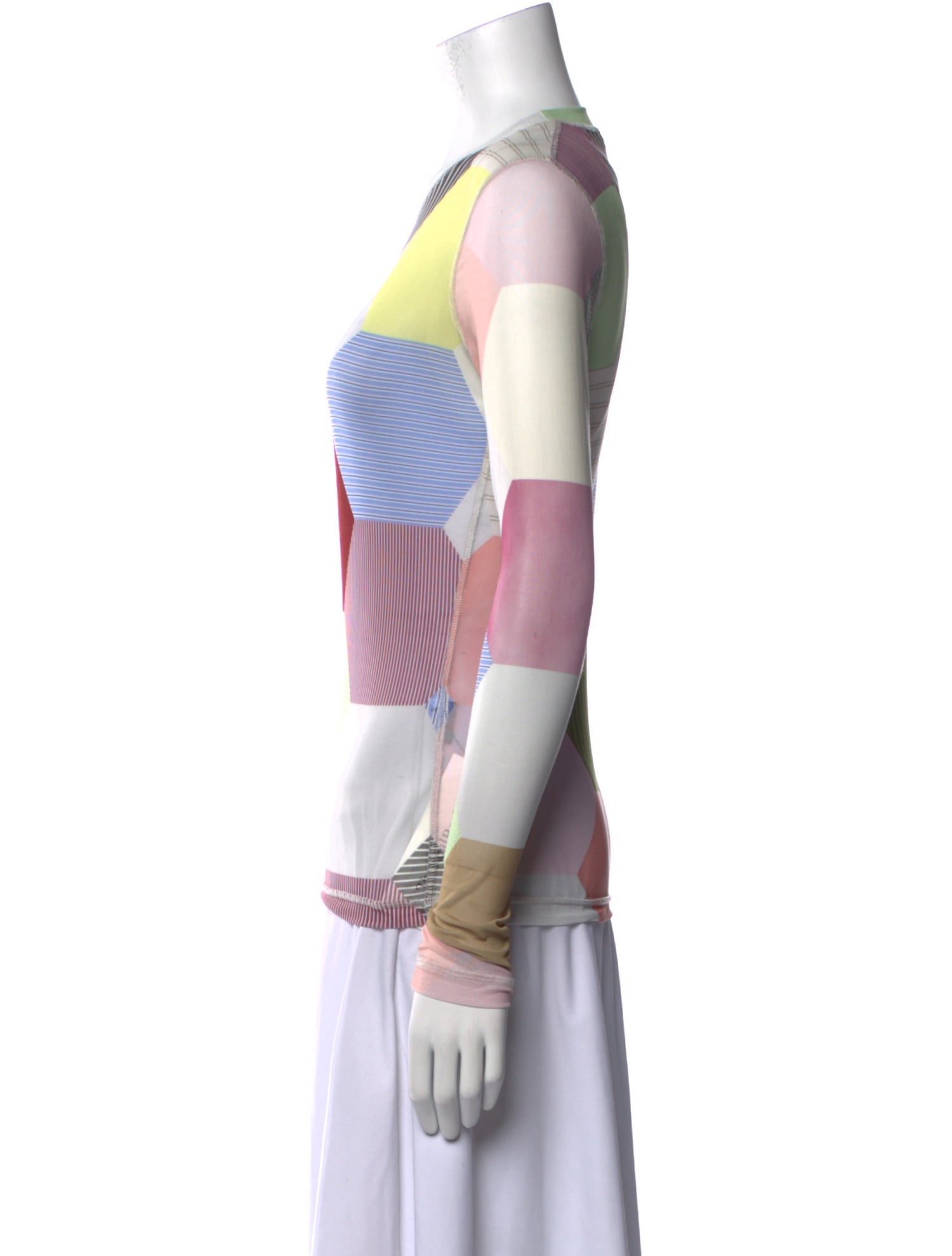 J.W. Anderson Printed Crew Neck Top