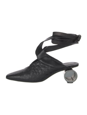 J.W. Anderson Leather Slingback Pumps