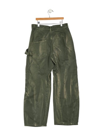 J.W. Anderson Mid-Rise Wide Leg Jeans