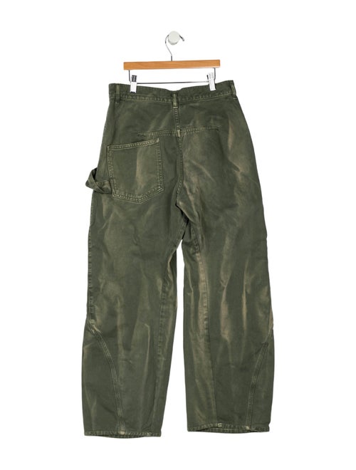 J.W. Anderson Mid-Rise Wide Leg Jeans