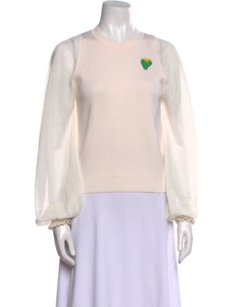 J.W. Anderson Merino Wool Crew Neck Sweatshirt