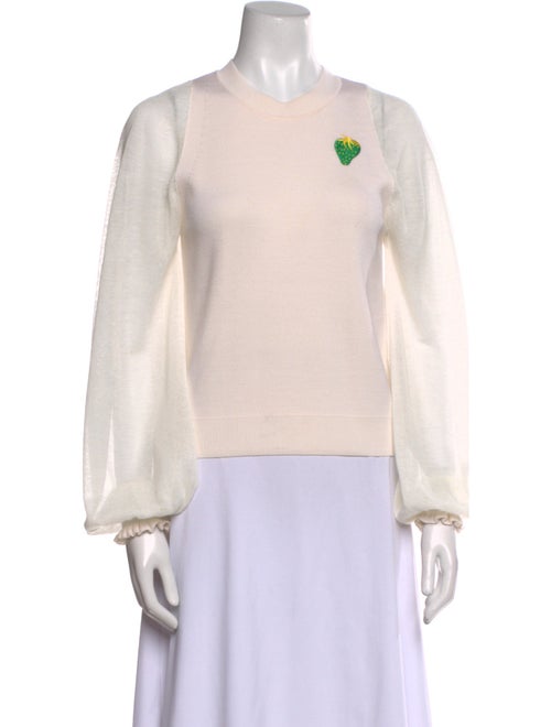 J.W. Anderson Merino Wool Crew Neck Sweatshirt