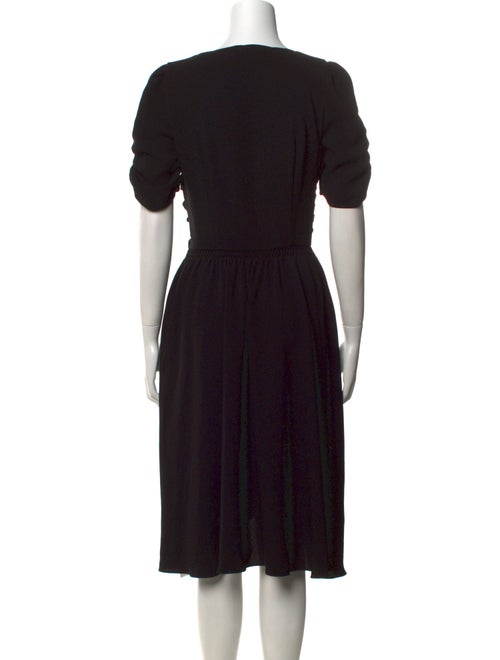 J.W. Anderson Scoop Neck Midi Length Dress
