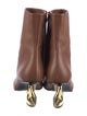 J.W. Anderson Leather Chain-Link Accents Boots