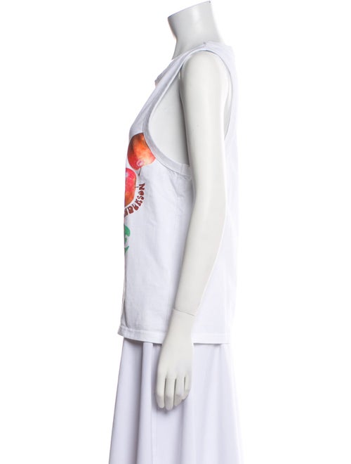 J.W. Anderson Graphic Print Crew Neck Top