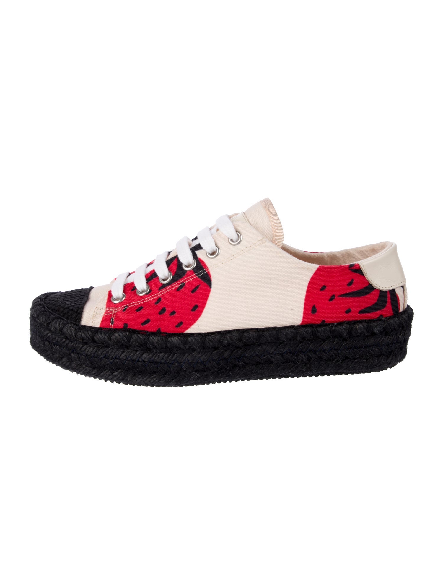 J.W. Anderson Canvas Printed Sneakers