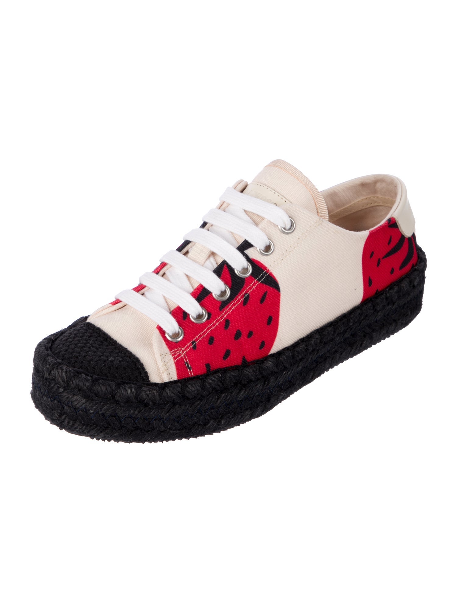 J.W. Anderson Canvas Printed Sneakers