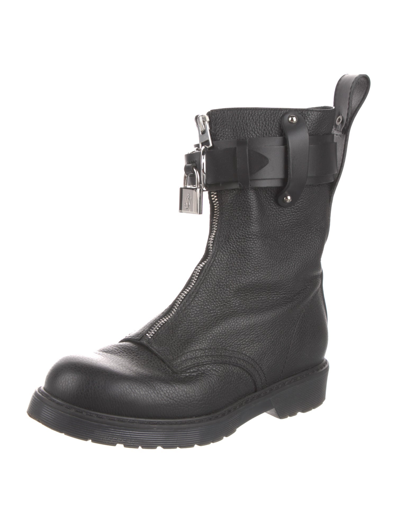 J.W. Anderson Leather Combat Boots