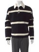 J.W. Anderson Striped Collar Polo Sweater